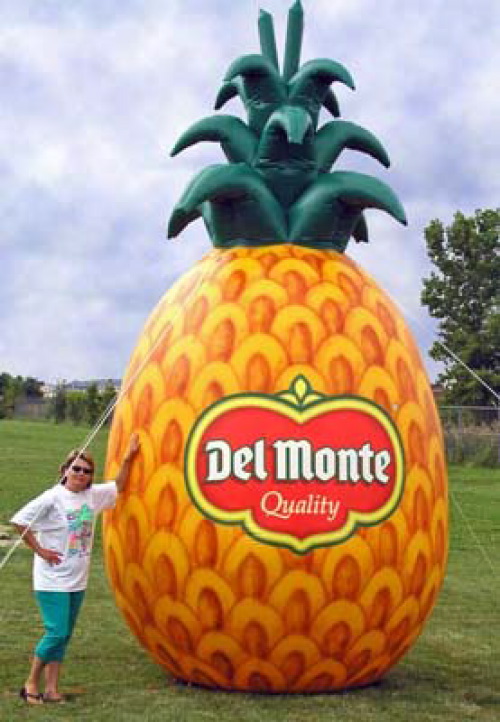 Inflatable Product Replicas del-monte-pineapple