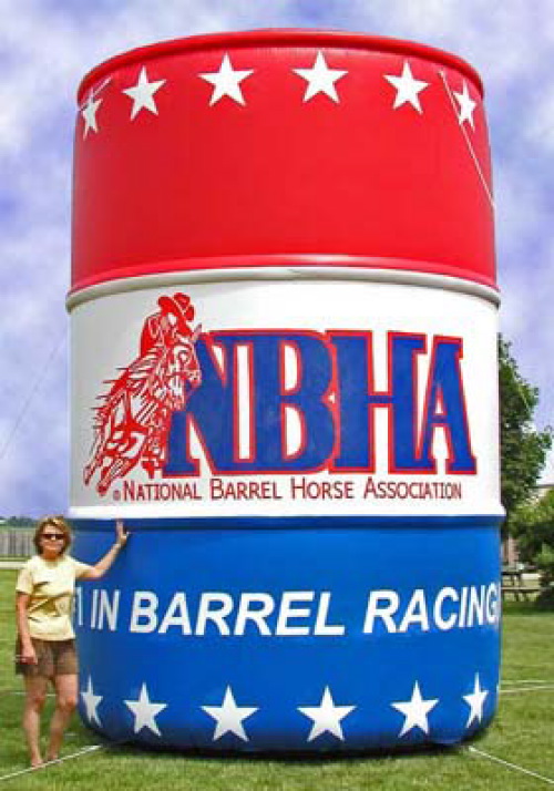 Inflatable Product Replicas nbha-barrel